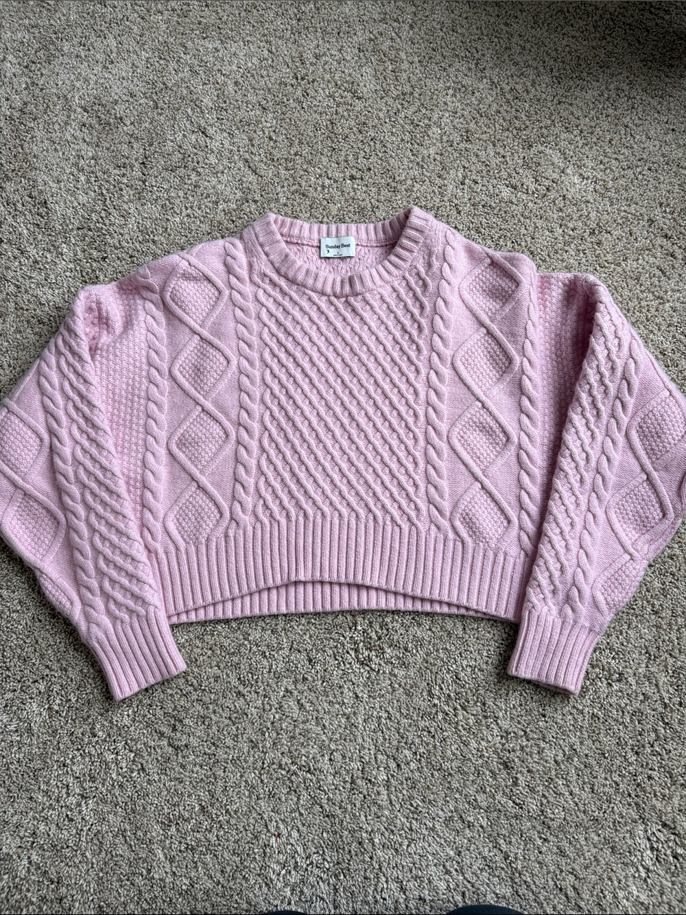 Aritzia Peggy Cropped Sweater
